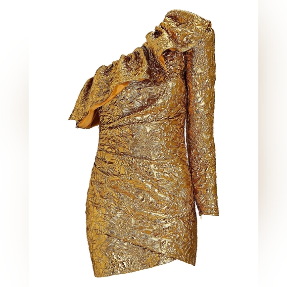 NWT Batcheva golden dress